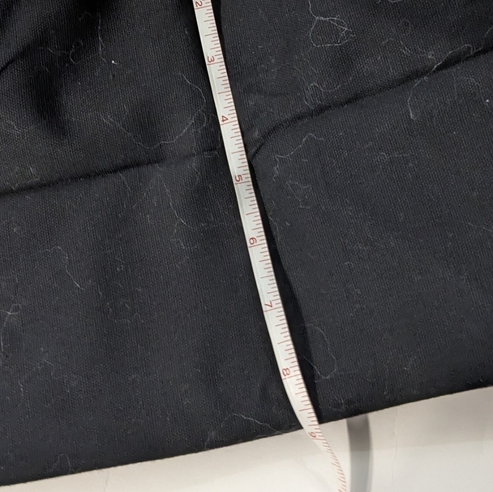 Sturdy But Stylish Canvas Tote with Black Trim & Initial 'J' - Picture 8 of 8